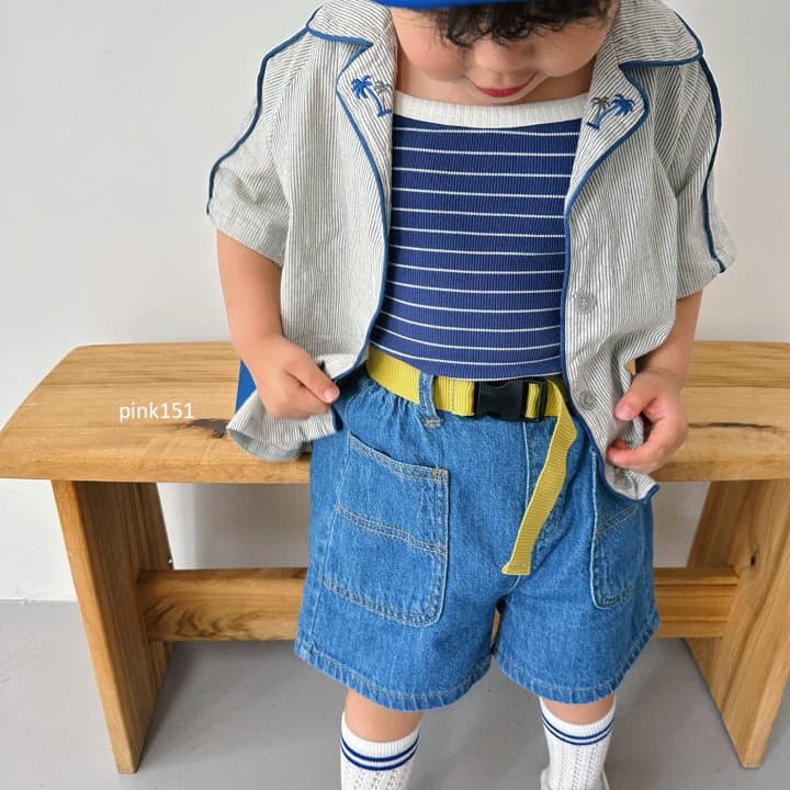 Pink151 - Korean Children Fashion - #Kfashion4kids - Paul Stripes Sleeveless - 11