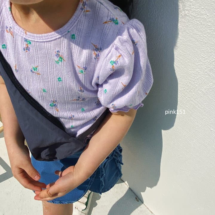 Pink151 - Korean Children Fashion - #Kfashion4kids - Laendar Crop Tee - 9