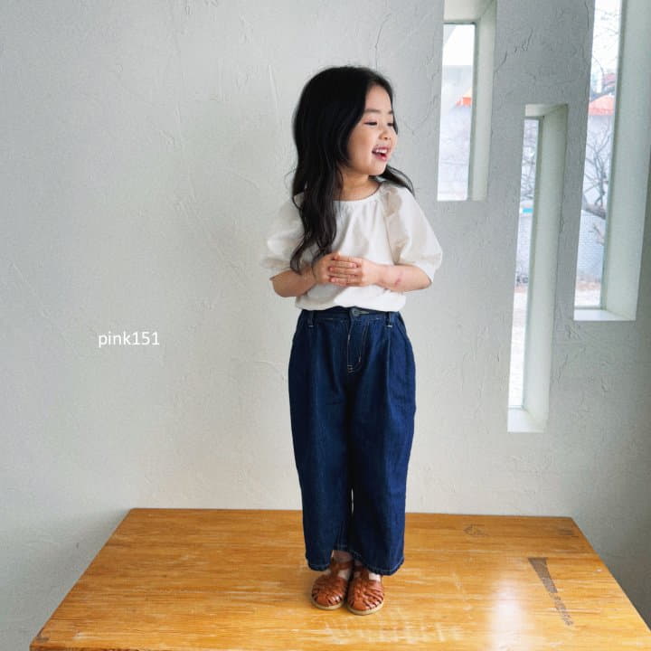 Pink151 - Korean Children Fashion - #childofig - Charlang Wrinkle Jeans - 9