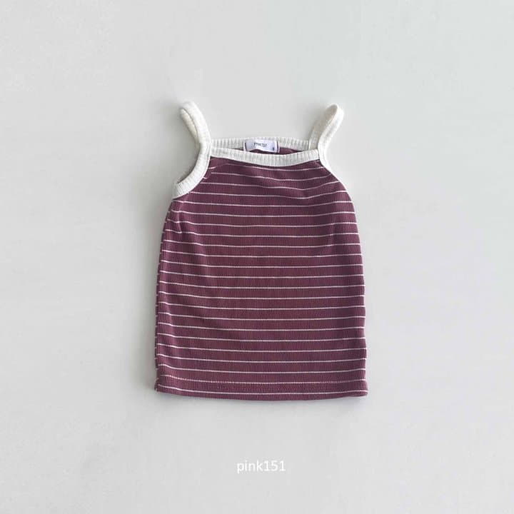 Pink151 - Korean Children Fashion - #childofig - Paul Stripes Sleeveless - 2
