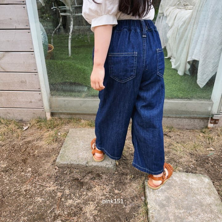 Pink151 - Korean Children Fashion - #childrensboutique - Charlang Wrinkle Jeans - 11