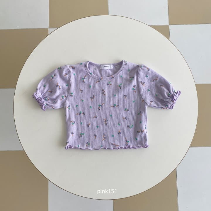 Pink151 - Korean Children Fashion - #childrensboutique - Laendar Crop Tee - 2