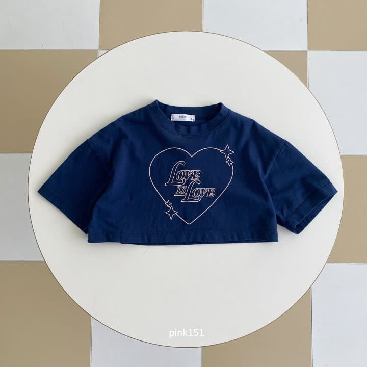 Pink151 - Korean Children Fashion - #childrensboutique - Love Is Crop Tee - 4