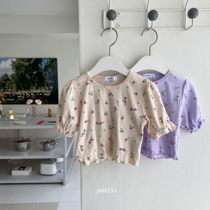 Pink151 - Korean Children Fashion - #fashionkids - Laendar Crop Tee - 5