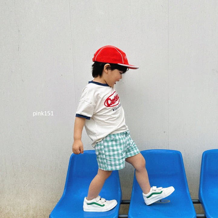 Pink151 - Korean Children Fashion - #kidsshorts - Check Shorts - 8