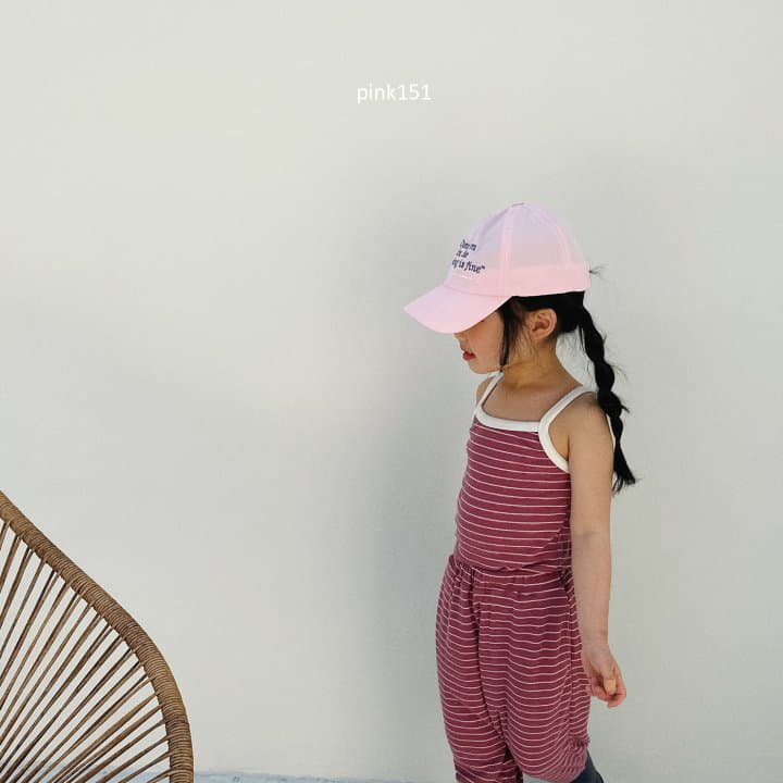 Pink151 - Korean Children Fashion - #kidsshorts - Paul Stripes Sleeveless - 8