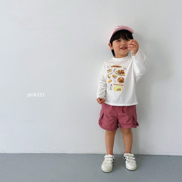 Pink151 - Korean Children Fashion - #kidsshorts - Pan Cake Tee - 7