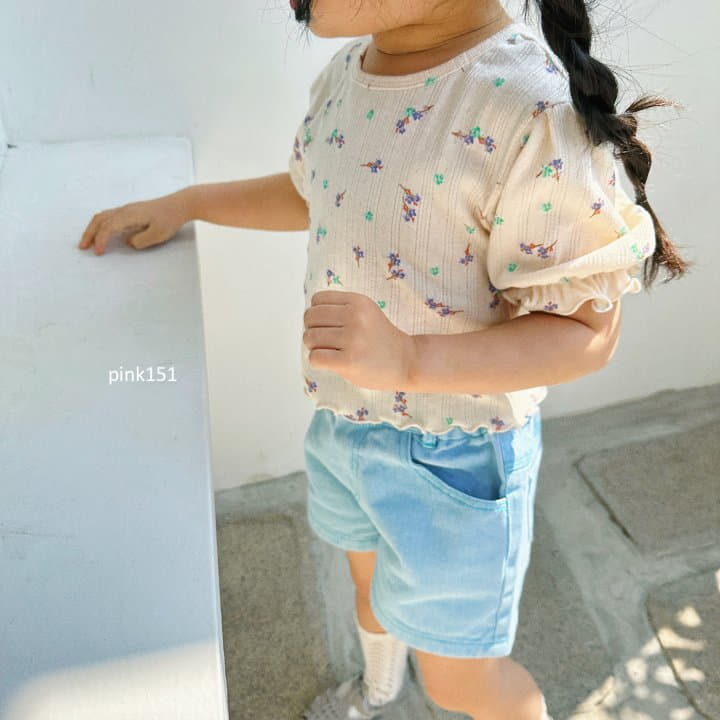 Pink151 - Korean Children Fashion - #kidsstore - Laendar Crop Tee - 7