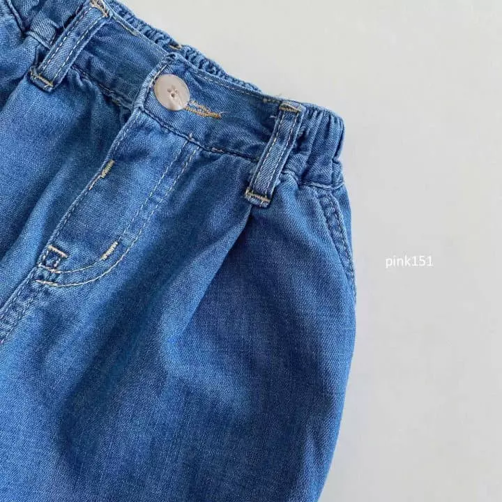 Pink151 - Korean Children Fashion - #kidzfashiontrend - Charlang Wrinkle Jeans - 3
