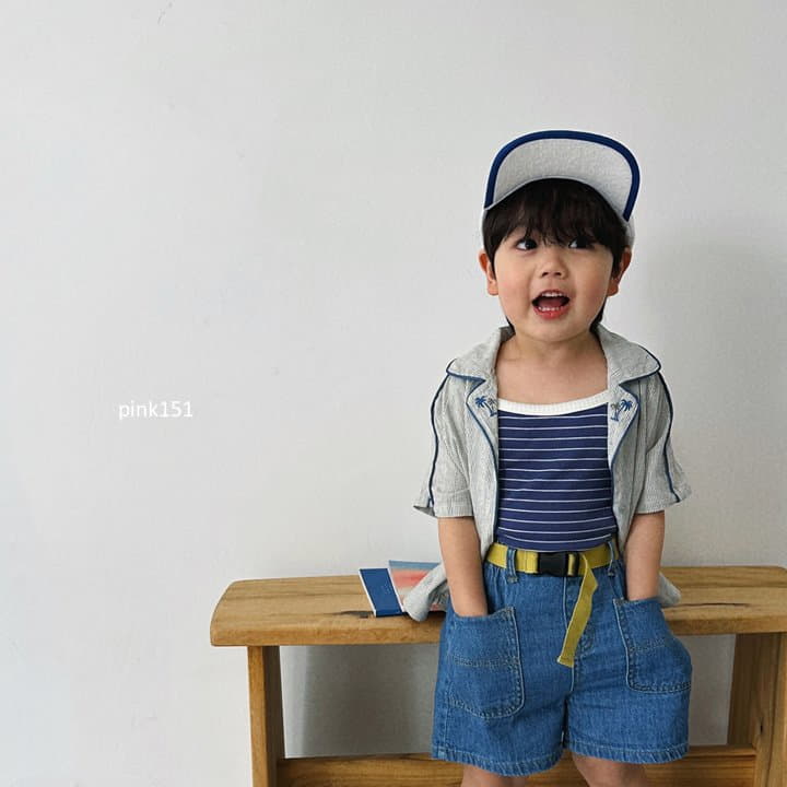 Pink151 - Korean Children Fashion - #littlefashionista - Paul Stripes Sleeveless - 12
