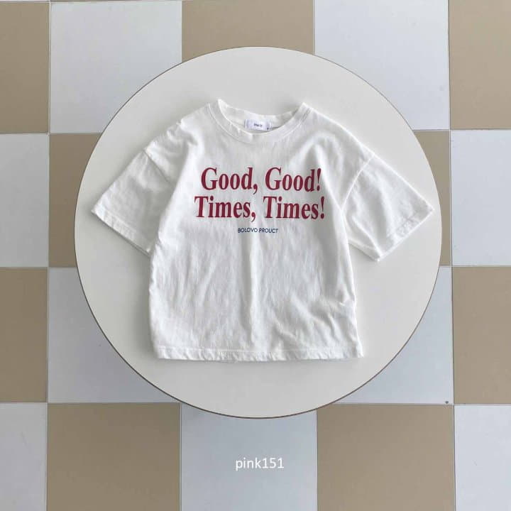 Pink151 - Korean Children Fashion - #magicofchildhood - Good Time Tee