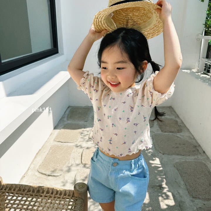 Pink151 - Korean Children Fashion - #minifashionista - Laendar Crop Tee - 12