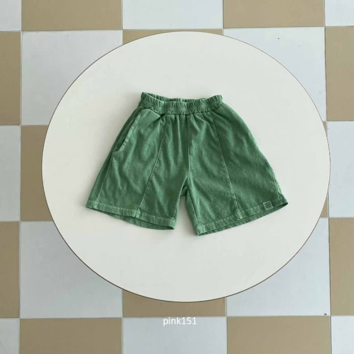 Pink151 - Korean Children Fashion - #todddlerfashion - Summer Dyeing Slit Shorts - 2