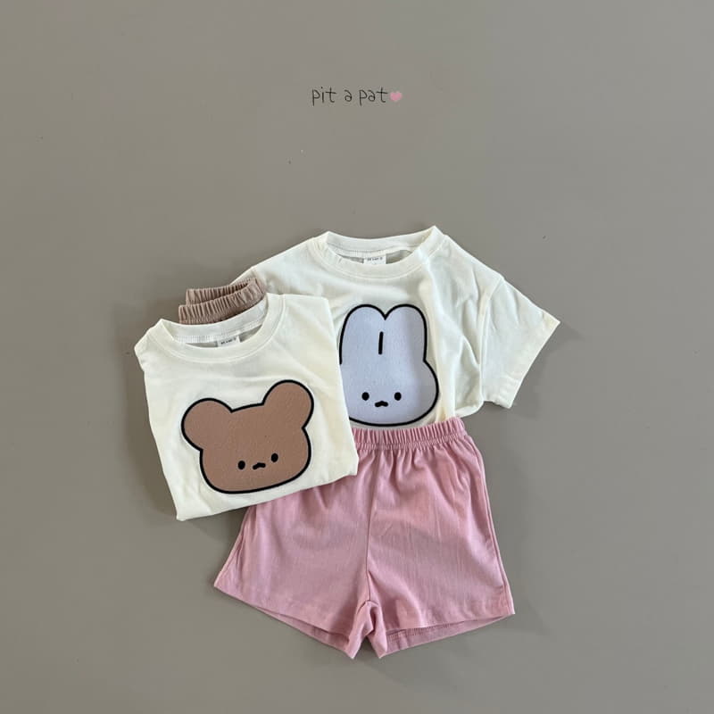 Pitapat - Korean Children Fashion - #kidsstore - Friends Summer Top Bottom Set - 12