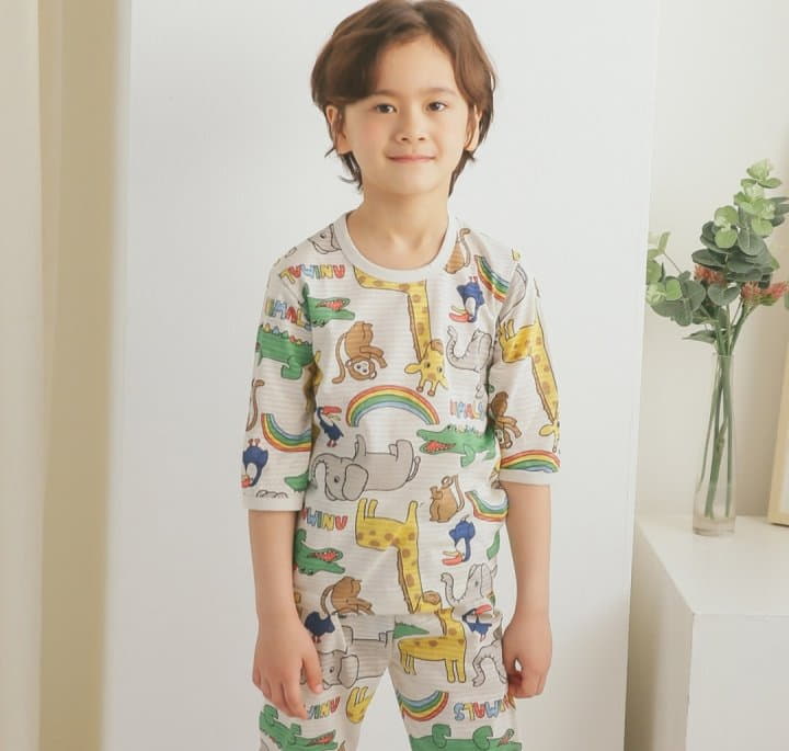 Puco - Korean Children Fashion - #toddlerclothing - Good Animals Easywear