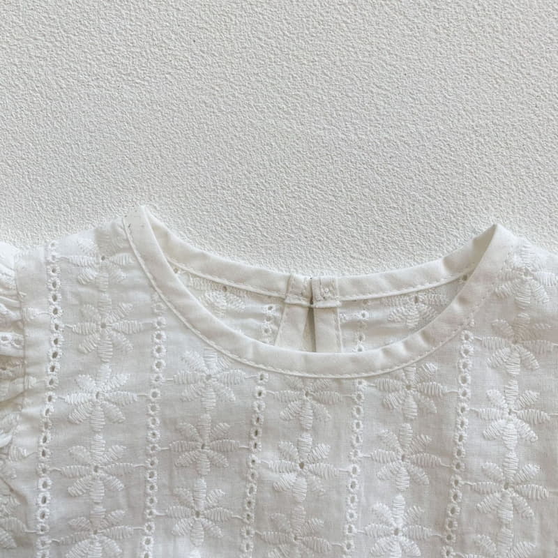 Reve Kid - Korean Baby Fashion - #babywear - Small Frill Bodysuit Set - 2