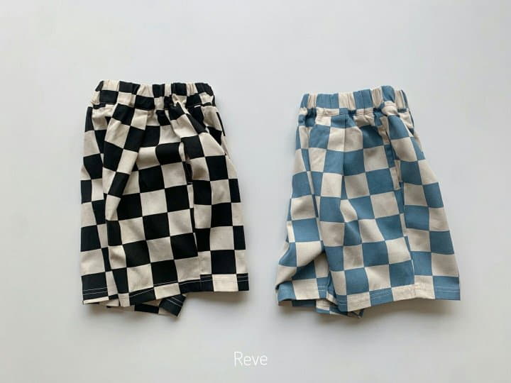 Reve Kid - Korean Children Fashion - #childofig - Checker Board Shorts