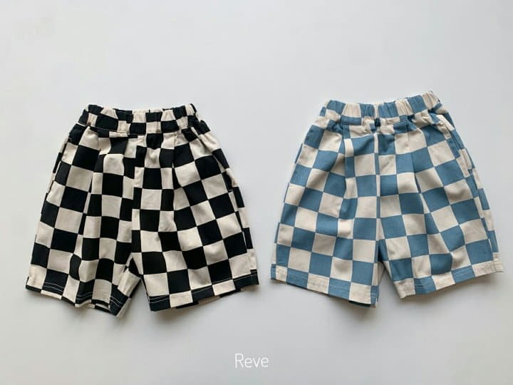 Reve Kid - Korean Children Fashion - #childofig - Checker Board Shorts - 2