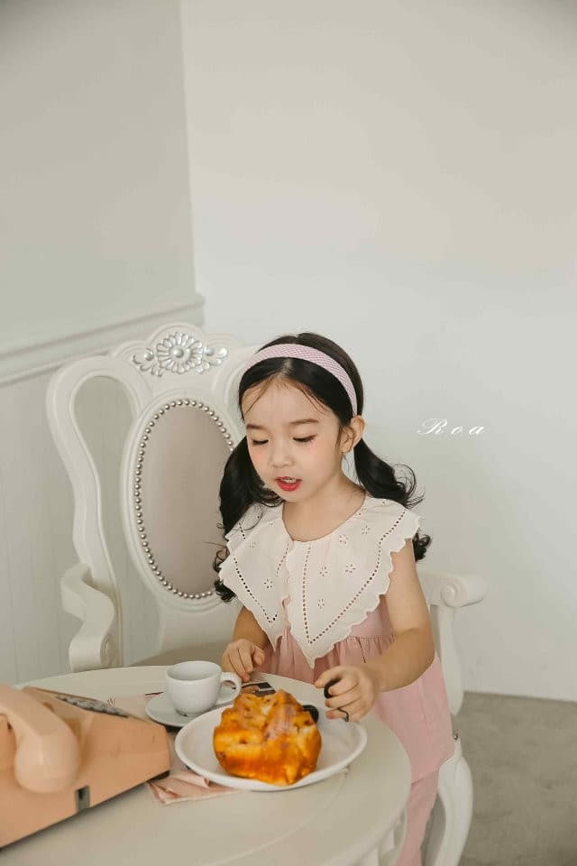 Roa - Korean Children Fashion - #stylishchildhood - Linen Top Bottom Set - 7