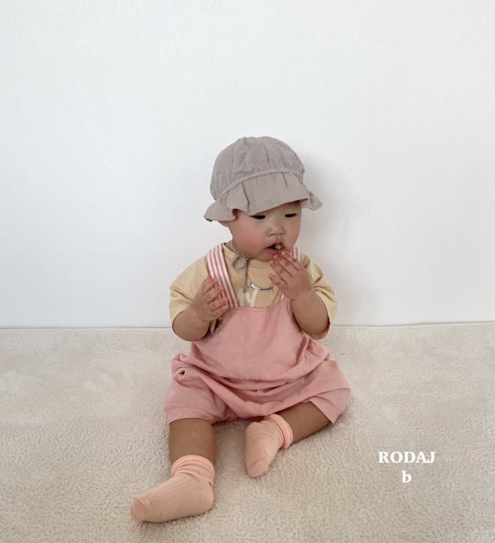 Roda J - Korean Baby Fashion - #babyclothing - Bebe Mit Banding Bonnet - 7