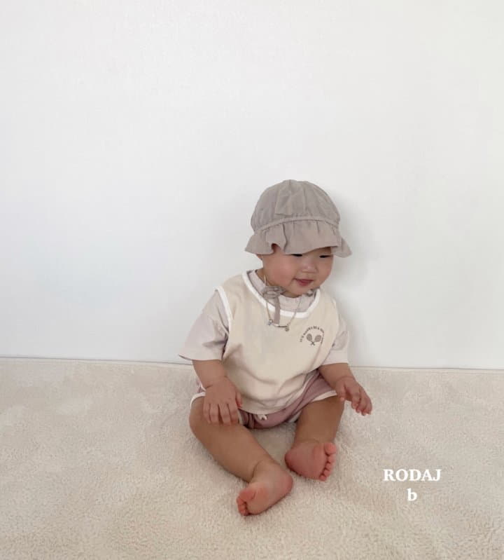 Roda J - Korean Baby Fashion - #babyfashion - Bebe Mit Banding Bonnet - 8