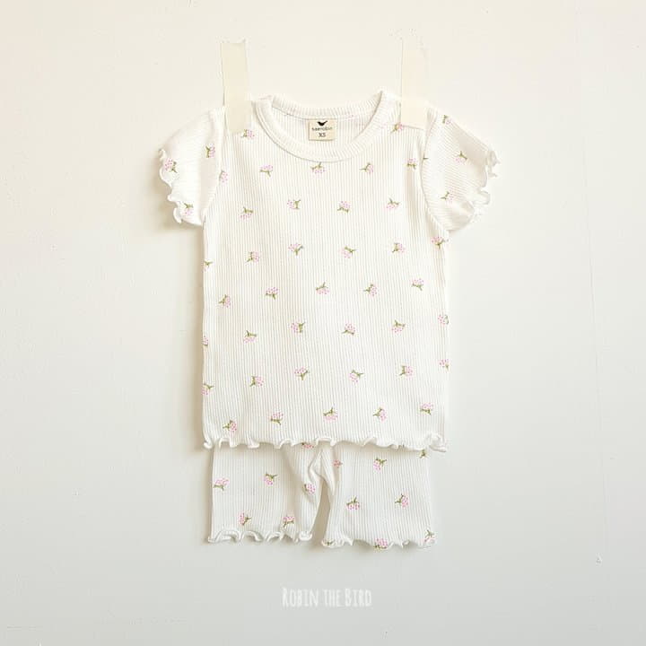 Saerobin - Korean Children Fashion - #Kfashion4kids - Berry Flower Easywear - 2