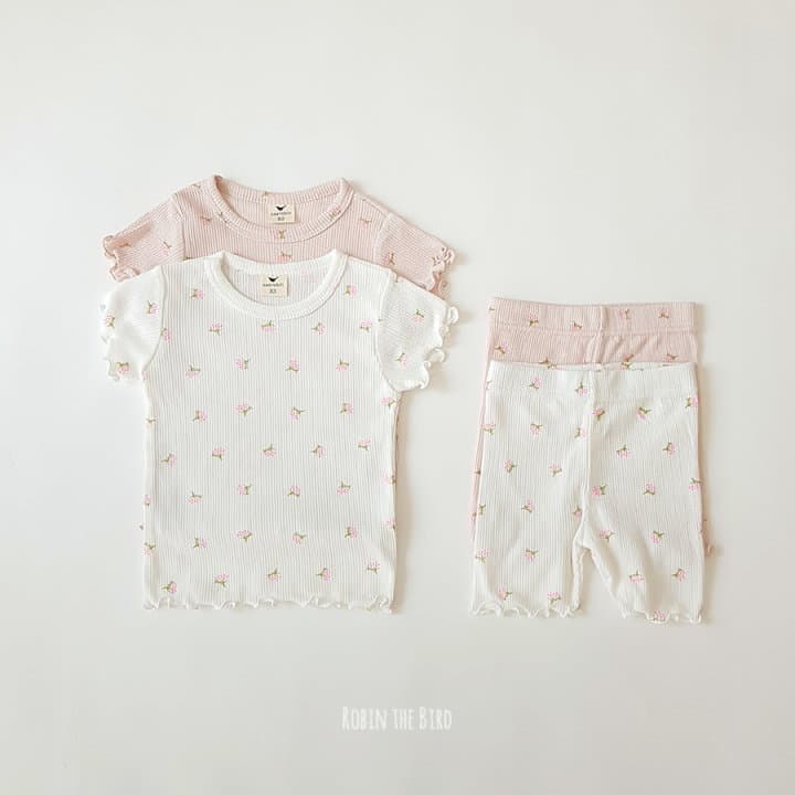 Saerobin - Korean Children Fashion - #childrensboutique - Berry Flower Easywear - 9
