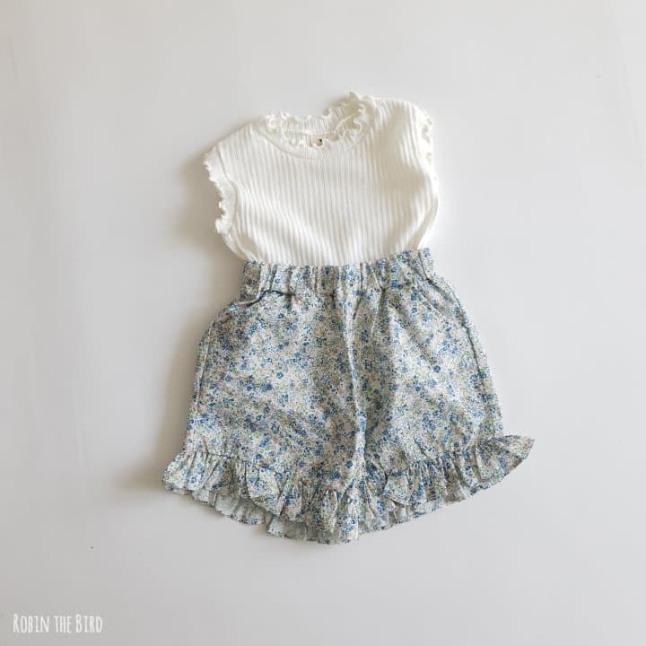 Saerobin - Korean Children Fashion - #magicofchildhood - Flower Frill Shorts - 5