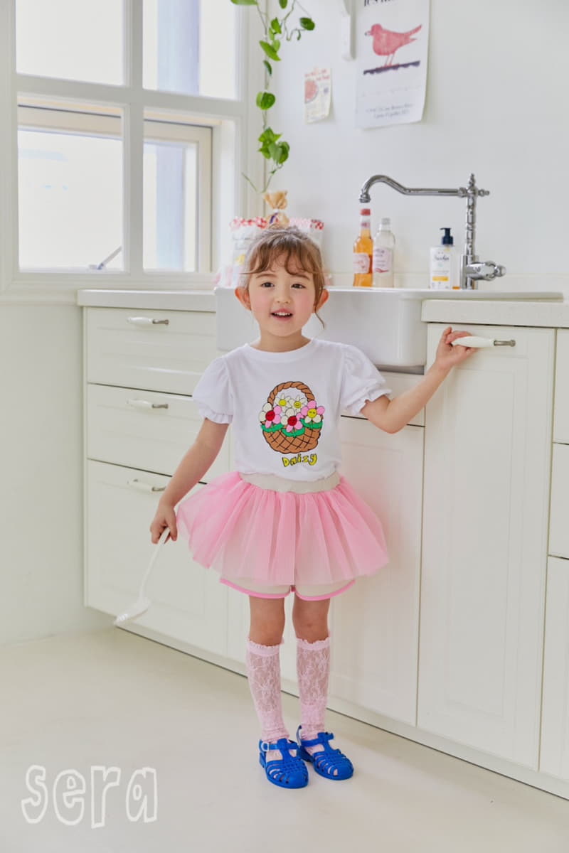 Sera - Korean Children Fashion - #Kfashion4kids - Flower Bucket Tee - 6