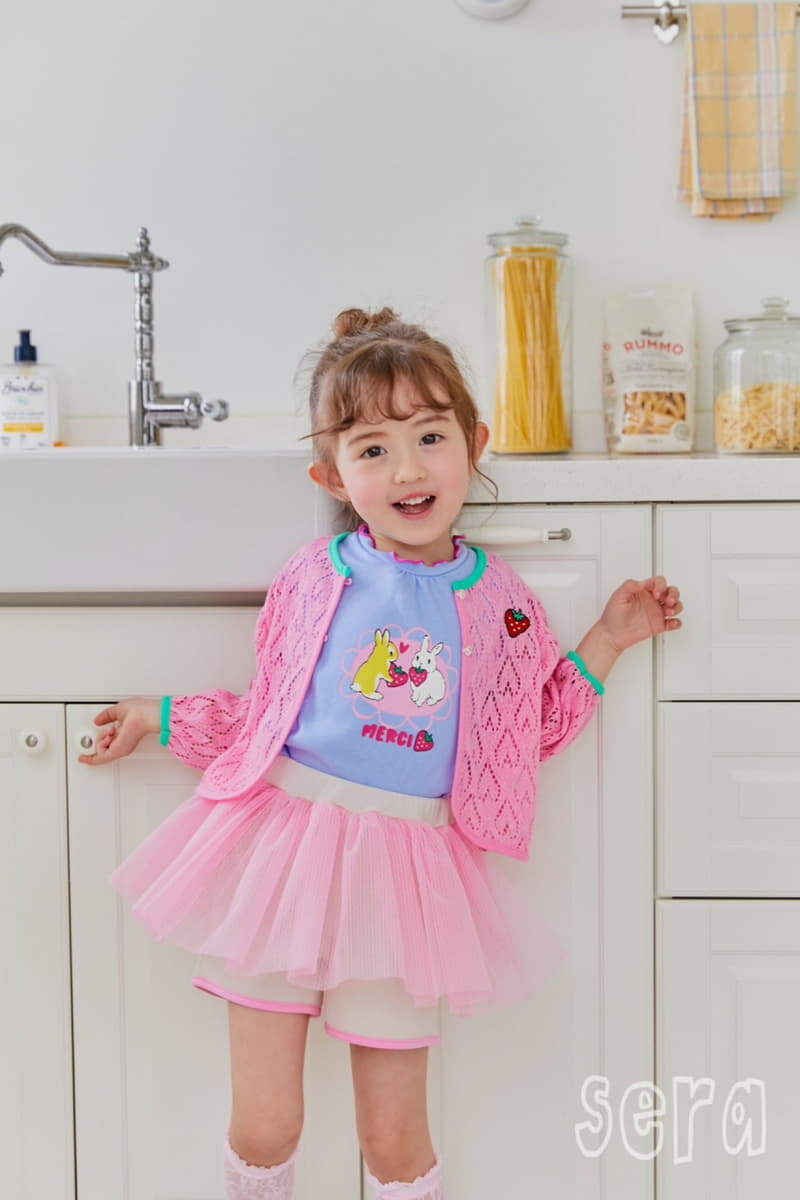 Sera - Korean Children Fashion - #kidsstore - Heart Scsi Cardigan - 2