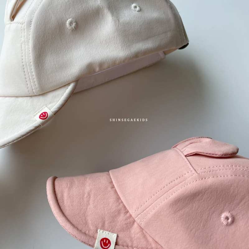 Shinseage Kids - Korean Baby Fashion - #babyfever - Smile Rabbit Hat - 4