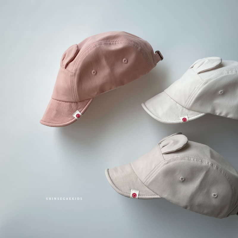 Shinseage Kids - Korean Baby Fashion - #babyootd - Smile Rabbit Hat - 7