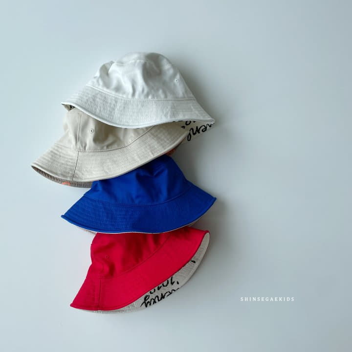 Shinseage Kids - Korean Children Fashion - #designkidswear - Reversible Maru Bucket Hat - 2