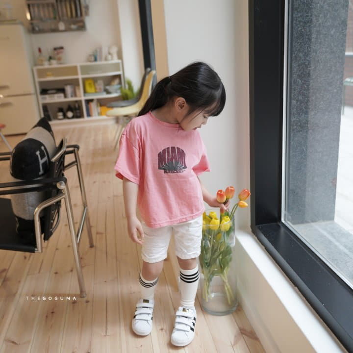 Shinseage Kids - Korean Children Fashion - #designkidswear - Mu Mammy Pigment Crop Tee - 5