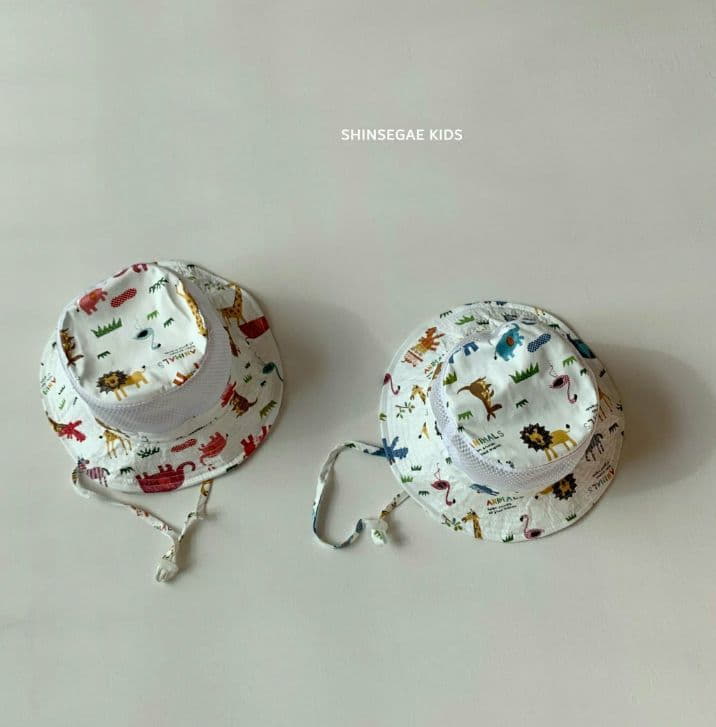 Shinseage Kids - Korean Children Fashion - #discoveringself - Mesh Animal Safari Hat