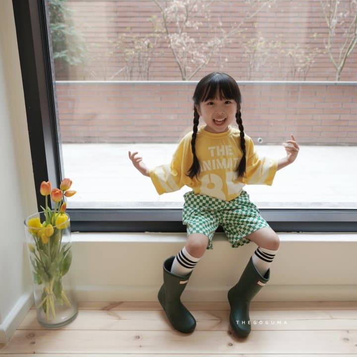 Shinseage Kids - Korean Children Fashion - #fashionkids - Puzzle Check Pants - 2