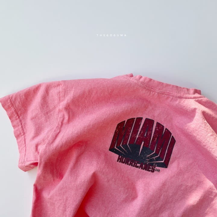 Shinseage Kids - Korean Children Fashion - #kidsshorts - Mu Mammy Pigment Crop Tee - 8