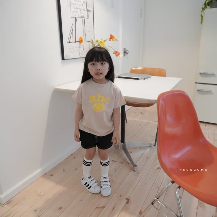 Shinseage Kids - Korean Children Fashion - #kidsstore - ABC Short Sleeves Tee