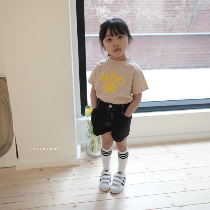 Shinseage Kids - Korean Children Fashion - #kidzfashiontrend - ABC Short Sleeves Tee - 2
