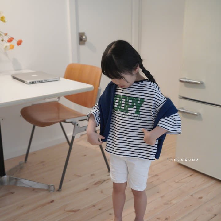 Shinseage Kids - Korean Children Fashion - #littlefashionista - Guppy Stripes Tee - 6