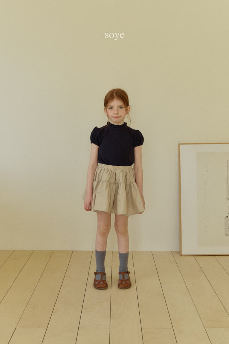 Soye - Korean Children Fashion - #designkidswear - Puff Frill Tee - 3