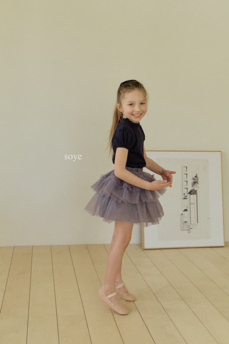 Soye - Korean Children Fashion - #discoveringself - Cancan Sha Skirt - 3