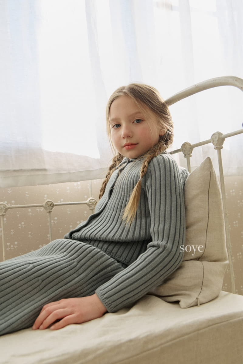 Soye - Korean Children Fashion - #fashionkids - Steady Top Bottom Set - 10
