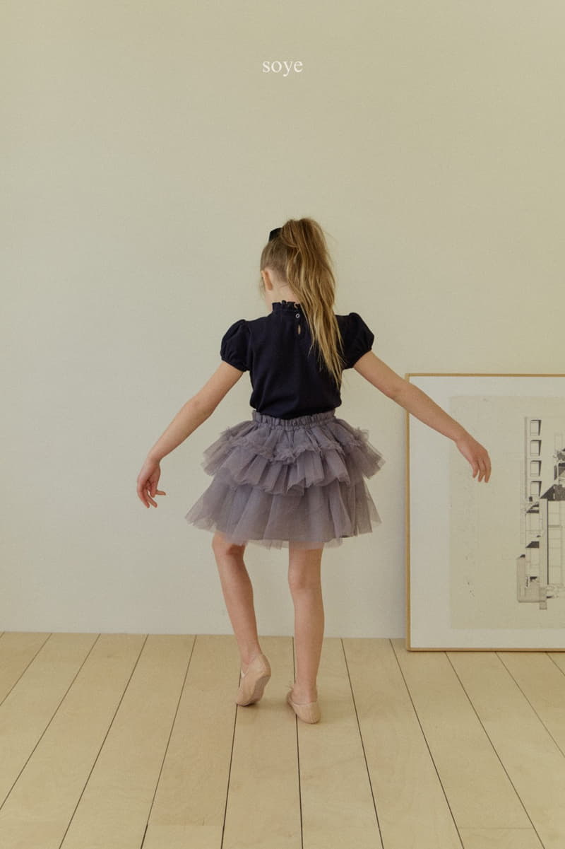 Soye - Korean Children Fashion - #discoveringself - Cancan Sha Skirt - 4