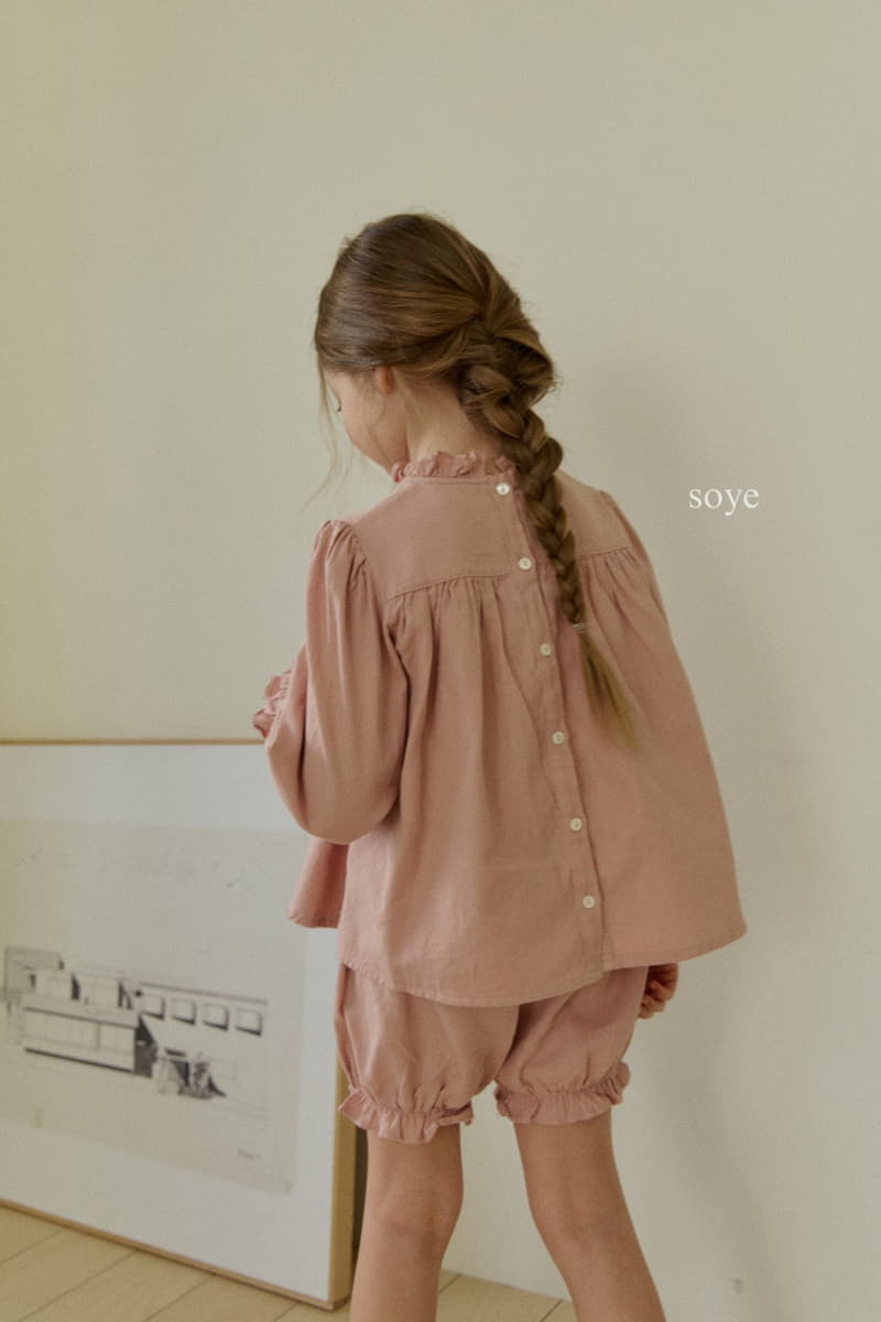 Soye - Korean Children Fashion - #fashionkids - Blan Top Bottom Set - 10