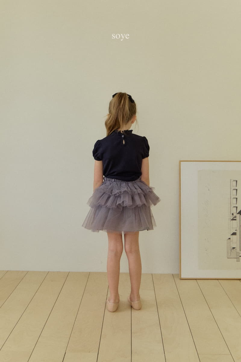 Soye - Korean Children Fashion - #kidsshorts - Cancan Sha Skirt - 5