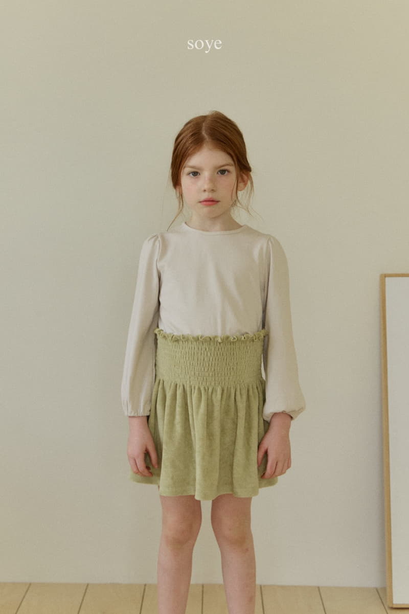 Soye - Korean Children Fashion - #kidsshorts - Terry Bubble Skirt