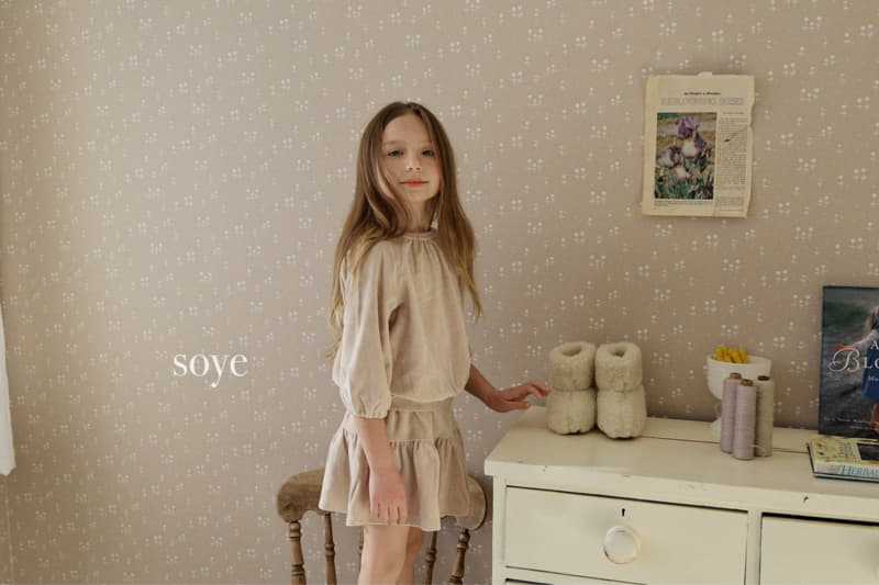 Soye - Korean Children Fashion - #kidsshorts - Belly Top Bottom Set - 7
