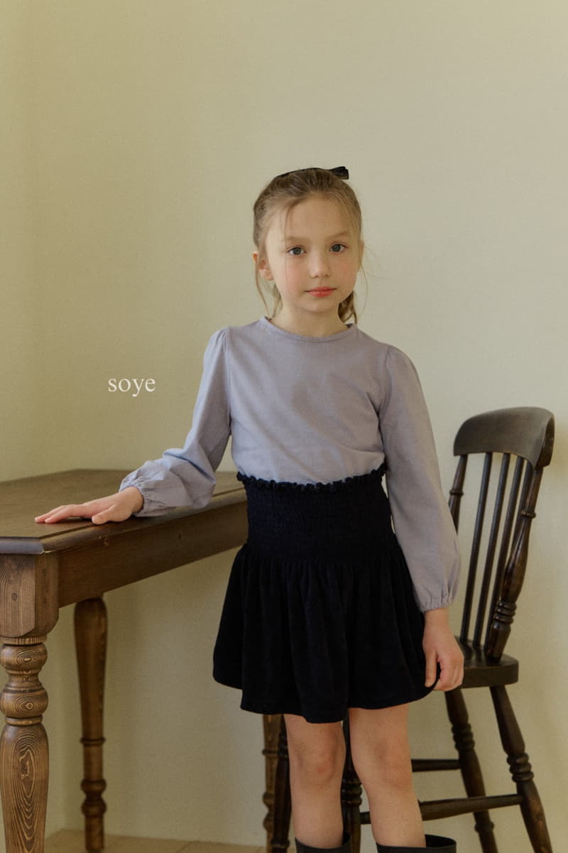 Soye - Korean Children Fashion - #kidsstore - Terry Bubble Skirt - 2