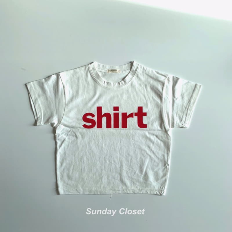 Sunday Closet - Korean Children Fashion - #Kfashion4kids - Shirt Short Sleeves Tee - 9